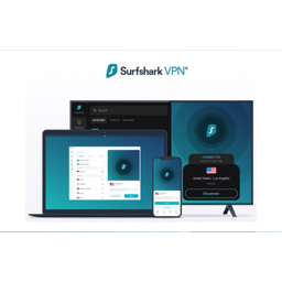 Imagen de VPN SURFSHARK- 1 MES