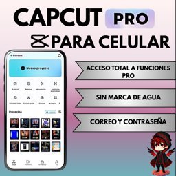 Imagen de CAPCUT PRO CELULAR 1 MES
