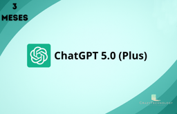 Imagen de CHAT GPT PLUS 5.0 X 3 MESES