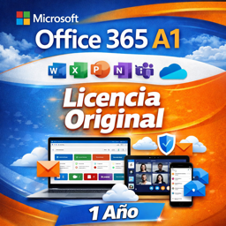 Imagen de MICROSOFT OFFICE 365 A1 X 1 AÑO