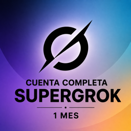 Imagen de CUENTA COMPLETA X 1 MES DE SUPERGROK
