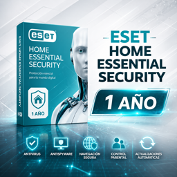 Imagen de ESET HOME ESSENTIAL SECURITY X 1 AÑO
