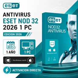 Imagen de ESET NOD32 X 1 AÑO (ACTIVACION DIRECTA)