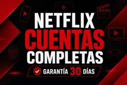 Imagen de NETFLIX CUENTA COMPLETA 1 MES