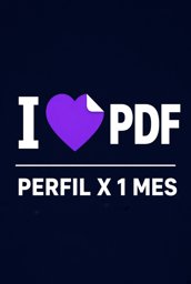 Imagen de  PERFIL DE I LOVE PDF X 1 MES