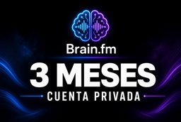 Imagen de Brain FM CUENTA COMPLETA X 3 MESES